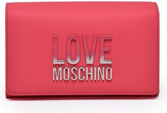 Love Moschino Multicolor Rectangular Crossbody Bag With Embossed Logo
