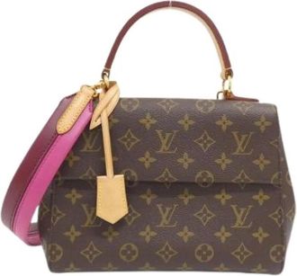 Louis Vuitton Pre-owned Cluny BB Monogram Tas - Dames - Vintage Handtas - Bruin - ONE Size - Vintage