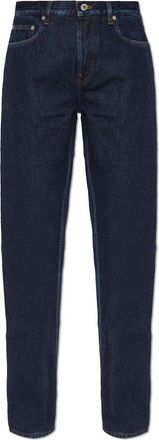 Burberry Logo Patch Straight-leg Jeans