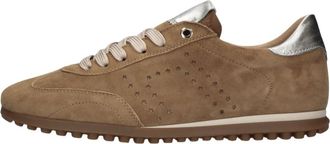 Stefano Lauran Avril Sneakers - Dames - Sneakers - Beige - 40 EU - Leer - Schoenen