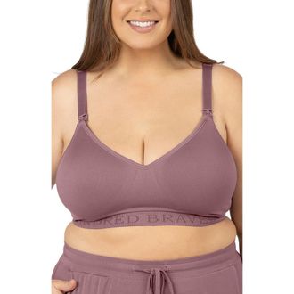 Kindred Bravely Sublime Contour Maternity & Nursing Bra-Sizing Available from B-D Cup in Twilight at Nordstrom, Size X-Large C