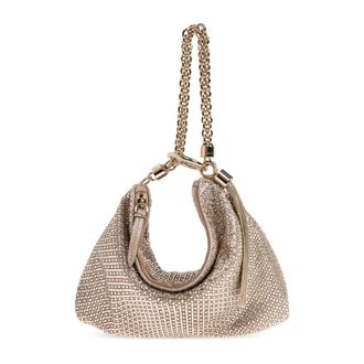 Jimmy Choo London Handbags, female, Yellow, Size: ONE SIZE Callie Clutch