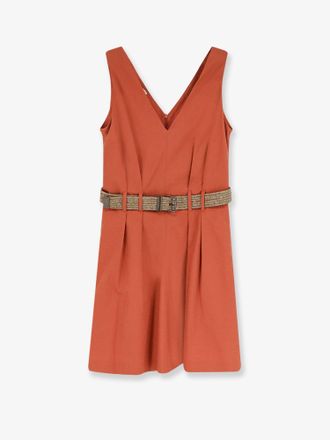 Brunello Cucinelli Vestito Mini con cintura - BRUNELLO CUCINELLI - gender_Woman