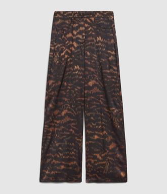 Momoni Pantalon Aoki Nero/Caramello