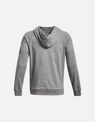 Under Armour Unisex Adult Rival Fleece Hoodie - Grey - Size: 18/16/42