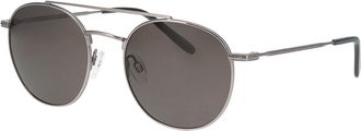 Jaguar 37470 6500 Mens Sunglasses Silver Size 53