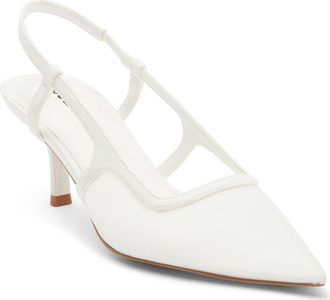 Abound Kippa Pointed Toe Slingback Pump in Ivory Egret at Nordstrom Rack, Size 5.5