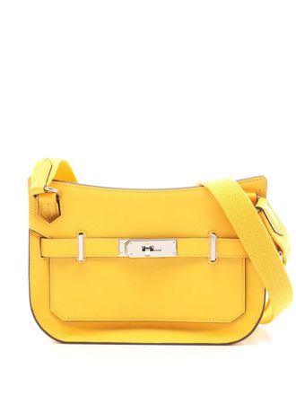 Hermès 2023 mini Jypsière shoulder bag - women - Calf Leather - One Size - Yellow