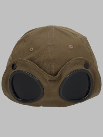 C.P. Company 12CKAC044B00K_6288A683 Cotton Baseball Cap - Green