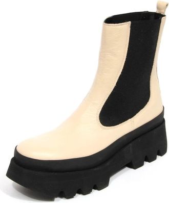 Paloma Barcel&oacute; Beatles Bianca Ivory Laarzen - Dames - Chelseaboots - Wit - 39 EU - Schoenen