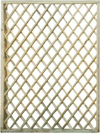 Lasa Home Lasa - Pannello grigliato da giardino in legno di pino impregnato 180H180 cm