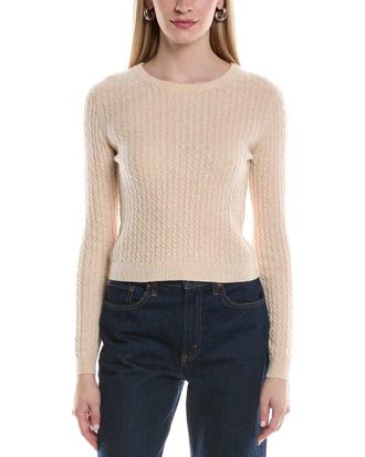 Alberta Ferretti Key Item Dnu Philosophy Baby Cable Cashmere Sweater