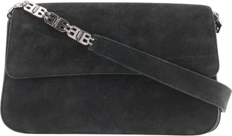 Bally Suede Shoulder Bag (Pre-Owned)
