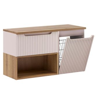 Petits Meubles Mueble bajo lavabo 100cm cashmere paneles laminados cachemira