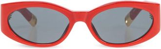 Jacquemus Zonnebrillen - Dames - Zonnebrillen - Rood - ONE Size - Accessoires