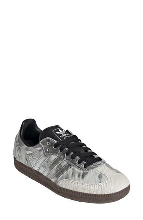 adidas Samba OG Sneaker in Cream White/silver/black at Nordstrom, Size 7