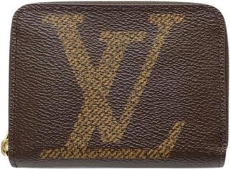 Louis Vuitton Pre-owned Wallets, female, Brown, Size: ONE SIZE Pre-owned Monogram Canvas Coin Pouch