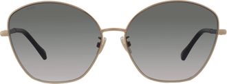 Jimmy Choo London Grey Gradient Butterfly Ladies Sunglasses MARILIA/G/SK 2M2/9O 63
