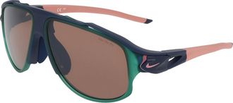 Nike FLYFREE INFINITY IO0099X 410 Womens Sunglasses Blue Size 58