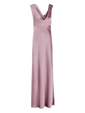 Vince cowl-neck dress - Pink