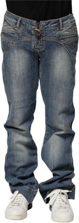 Just Cavalli Heren, Jeans, Blauw, Maat: W31 Denim