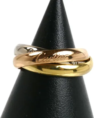 Cartier Yellow Gold (18K) Pink Gold (18K) White Gold (18K) Band Ring (Pre-Owned)