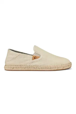 Olukai Womens Kaula Paa Kapa Espadrille Shoe In Tapa 2020