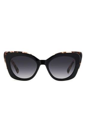 Kate Spade New York marigolds 51mm gradient cat eye sunglasses in 02Tb-Wj at Nordstrom Rack