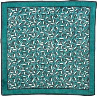 Echo Shoal Of Fish Bandana in Leaf Green at Nordstrom