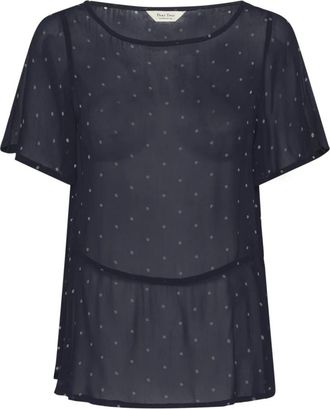 Part Two Laja Blouse - Dames - Blouses - Blauw - XS - Overhemden