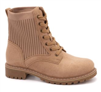 Corkys Footwear Womens Creep It Real Boots In Camel Suede