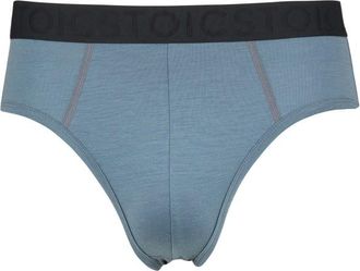 Stoic Merino150 AlsenSt. Brief Merinounterwäsche für Herren | grau/türkis