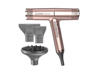 Gama Italy Professional Iq1 Perfetto Hair Dryer With Oxy-active Technology And Auto-clean Memory Function 2 Professional Styling Nozzles And 1 Hair Di
