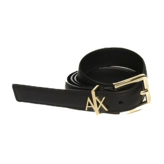 A|X Armani Exchange Dames, Accessoires, Zwart, Maat: 95 CM Leer
