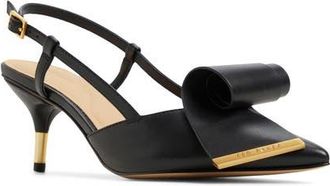 Ted Baker Romy Pointed Toe Slingback Pump in Black at Nordstrom, Size 7.5 M