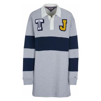 Tommy Hilfiger Dames, Jurken, Grijs, Maat: XS