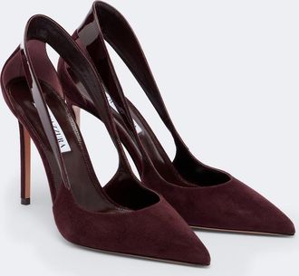 Aquazzura Dangerous Liaisons suede pumps