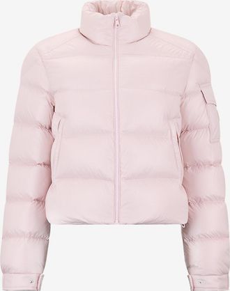 Moncler Bauchfreie Daunenjacke mit Stehkragen Petra