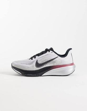 Nike Air Zoom Pegasus 42 sneakers grigie e nere-Nero