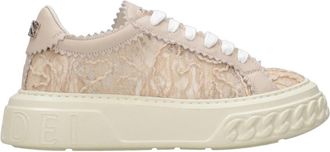 Casadei Off Road Chantilly Sneaker - Dames - Sneakers - Roze - 37 EU - Leer - Schoenen