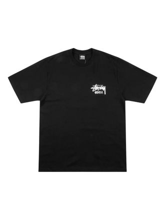 St&uuml;ssy Osaka graphic T-shirt - men - Fabric - L - Black
