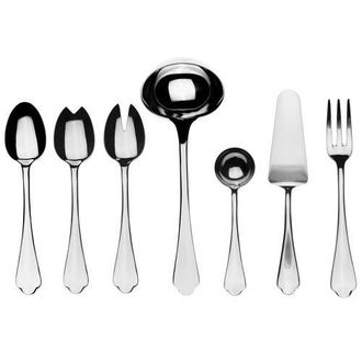 Mepra Dolce Vita Serving Set - 7 Pieces in Silver at Nordstrom