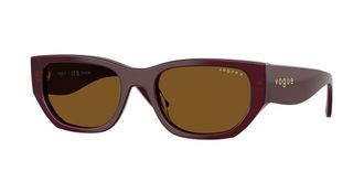 Vogue Eyewear VO5586S Polarized 328483 Womens Sunglasses Burgundy Size 53