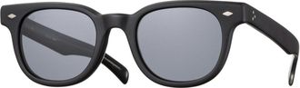 Eyevan 7285 Cadet-E MPBK Mens Sunglasses Black Size 49