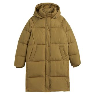 La Redoute Collections Lange donsjas met kap