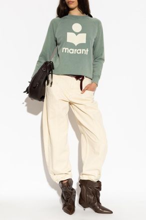 Isabel Marant Millyny Sweatshirt, Womens, Green