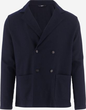 HUGO BOSS jack van stretchwolmix