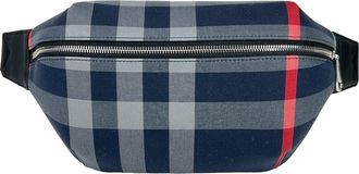 Burberry Burberry Medium Check Sonny Fanny Belt Womens Bag