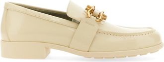 Bottega Veneta Natural Slip On Loafers