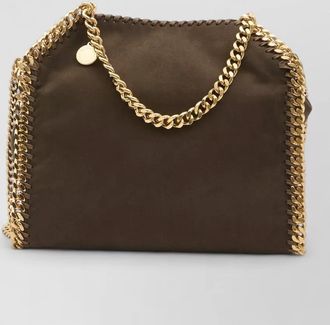 Stella McCartney falabella mini tote bag chain design
